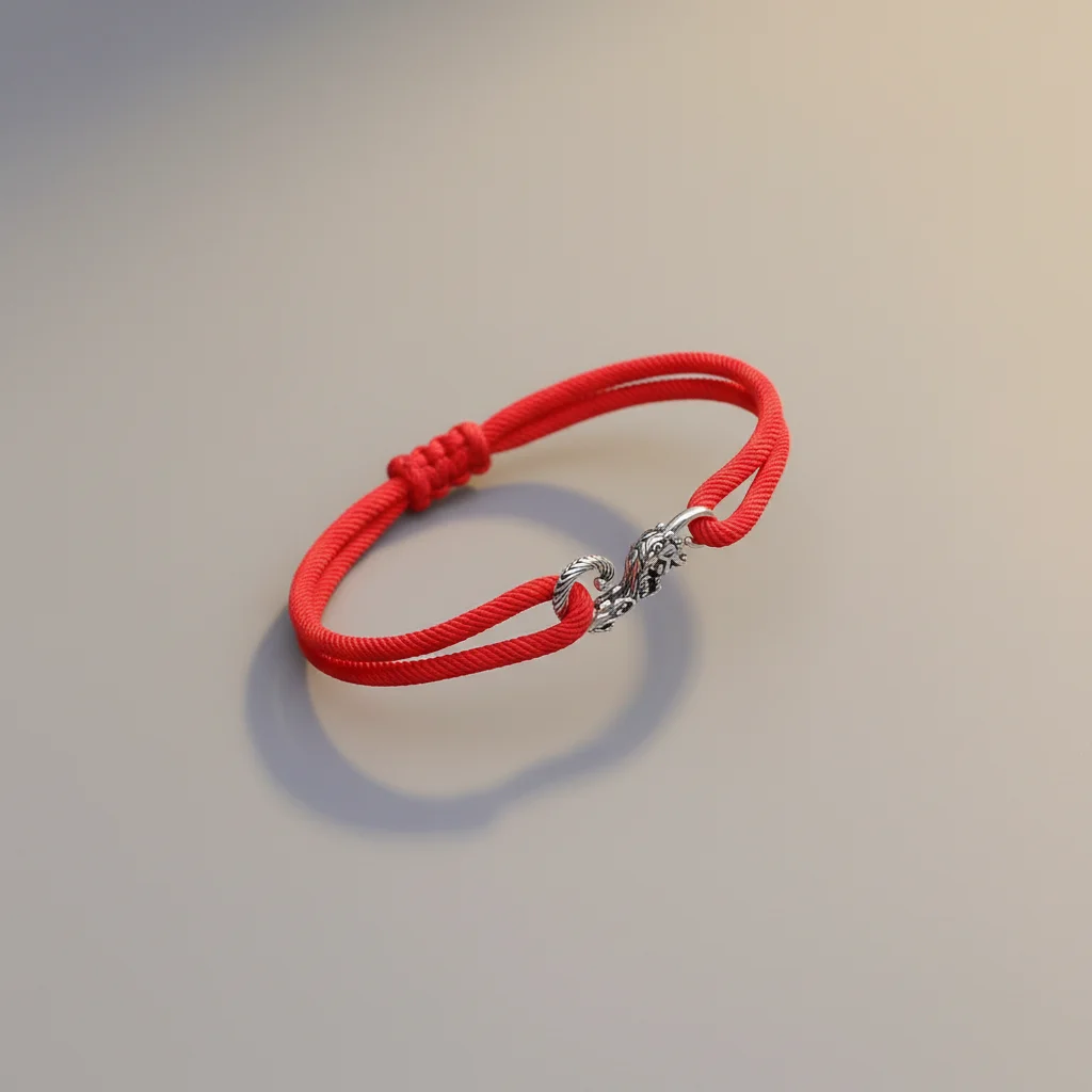Bracelet corde dragon cuivre ajustable homme - Vue 4 - bracelet corde