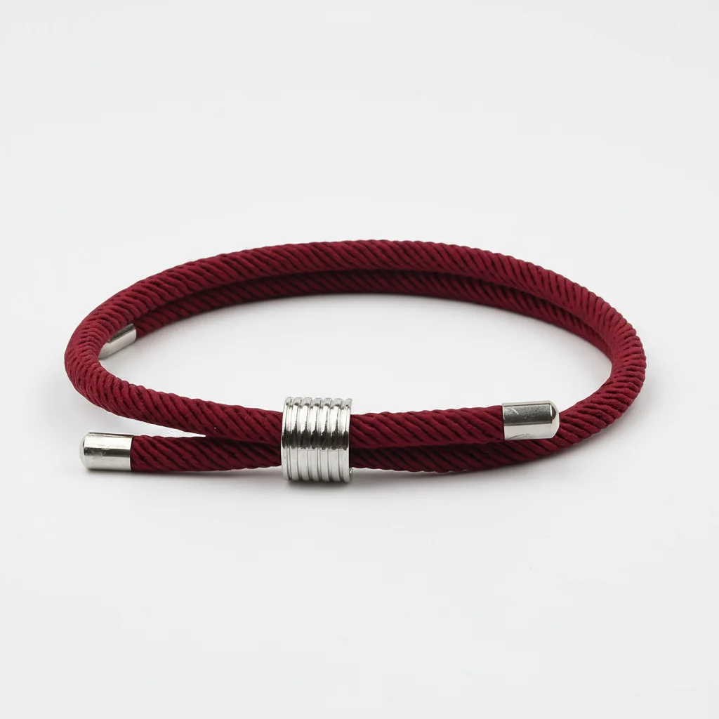 Bracelet corde homme minimaliste ajustable - Vue 13 - bracelet corde