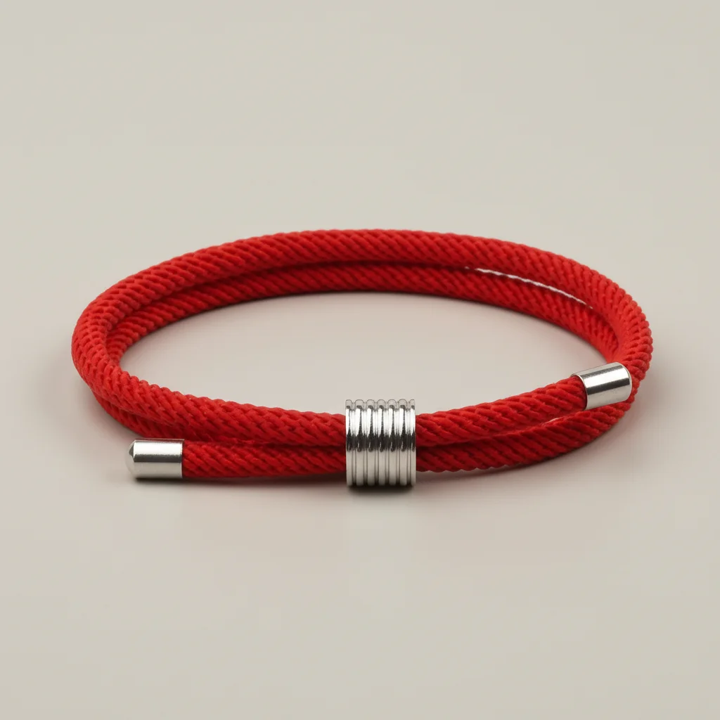 Bracelet corde homme minimaliste ajustable - Vue 6 - bracelet corde