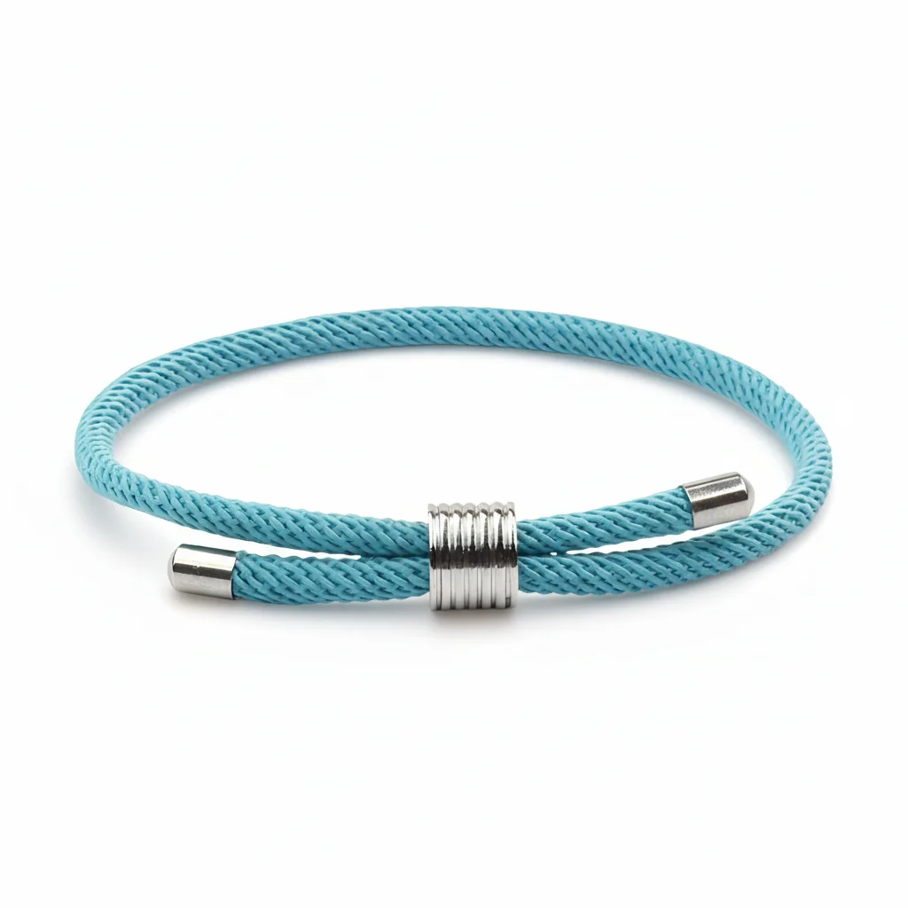 Bracelet corde homme minimaliste ajustable - Vue 9 - bracelet corde