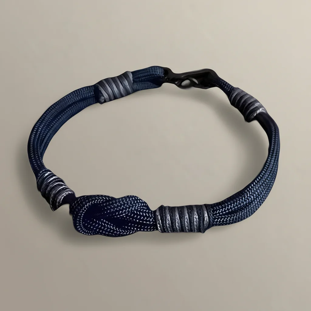 Bracelet corde nœud coulissant ajustable - Vue 13 - bracelet corde