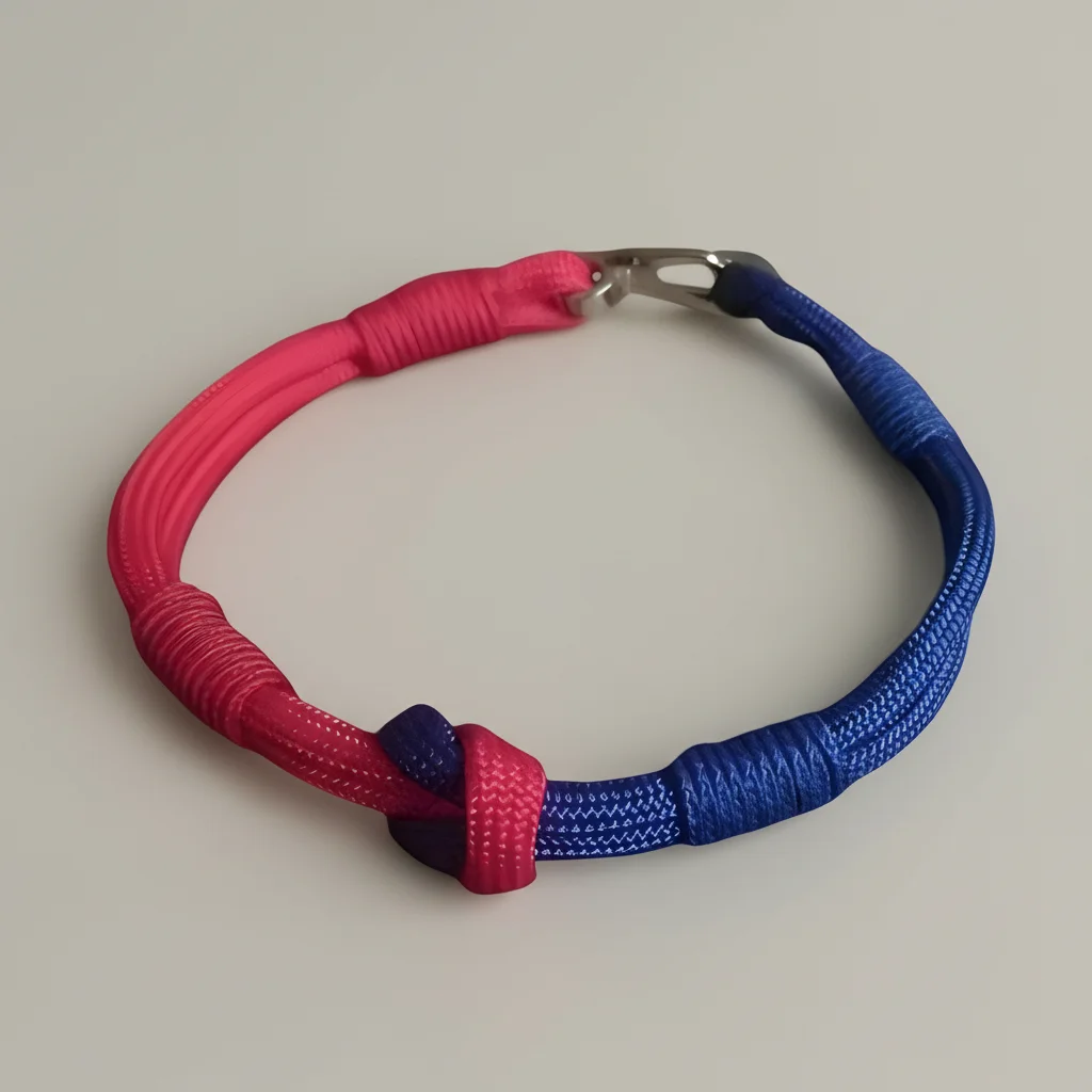 Bracelet corde nœud coulissant ajustable - Vue 15 - bracelet corde