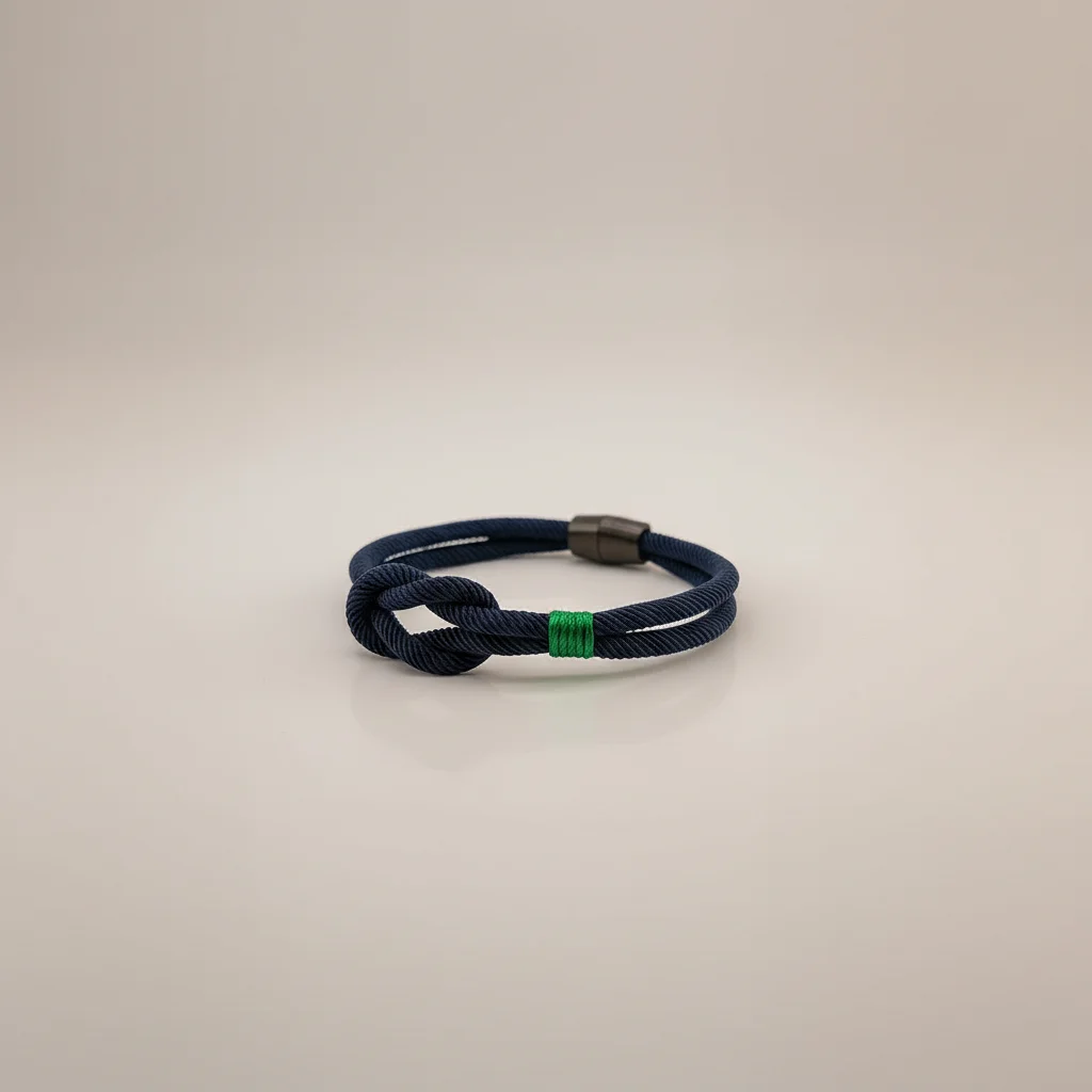 bracelet corde nœud italien en nylon - Vue 9 - bracelet corde