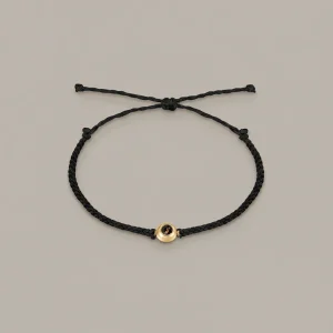 Bracelet corde personnalisable avec photo souvenir - Vue 1 - bracelet corde